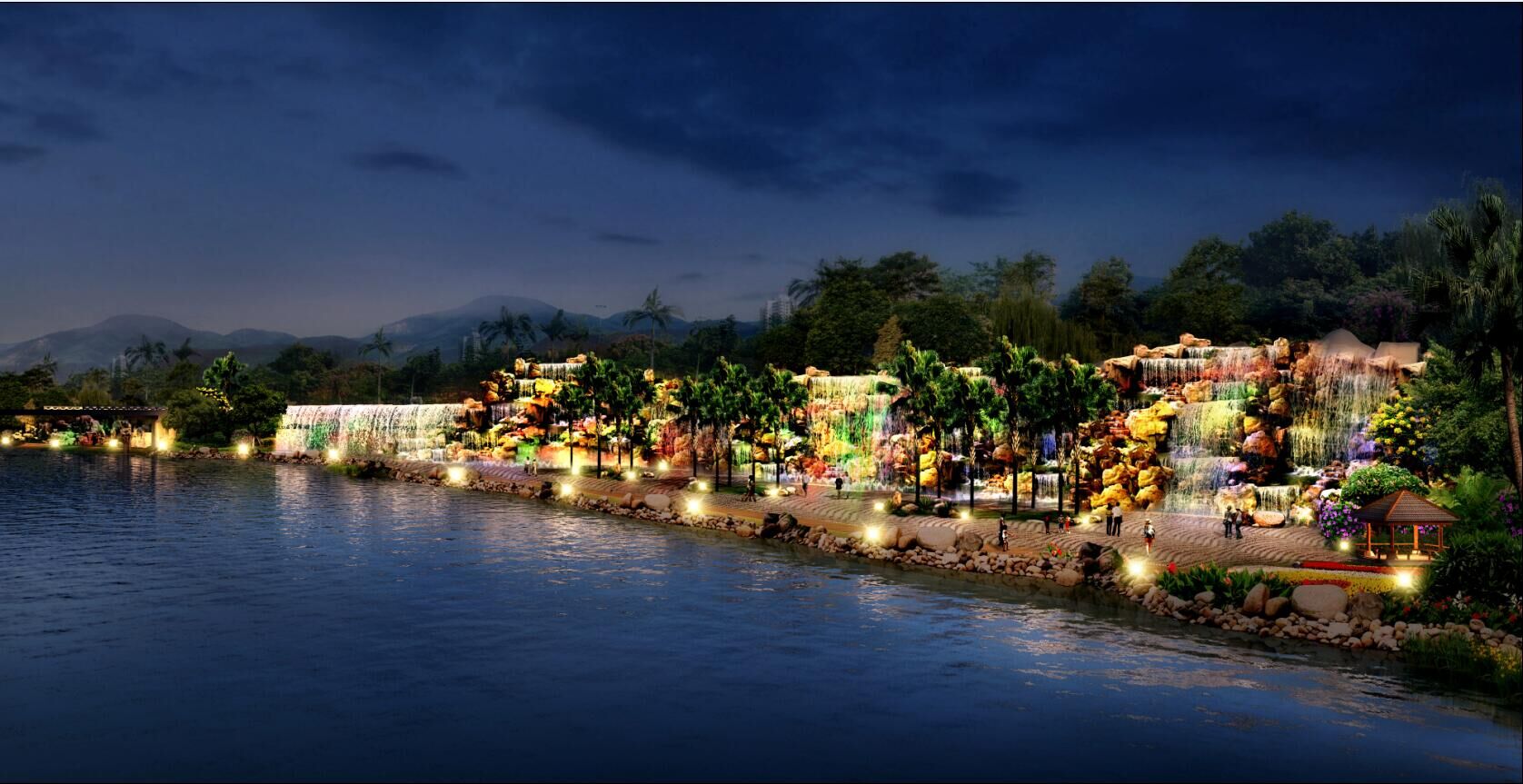 百色市右江沿岸綜合整治工程（百林橋至廣州橋）、（半島公園改造施工監(jiān)理服務(wù)）